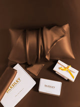 [Coffee] SilkSilky Pillowcase 005