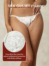 [White] SilkSilky  Panty 004