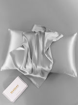 [Silver] SilkSilky  22Momme Pure Silk Pillowcase 004