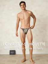 [Olive Green] SilkSilky  Men's Underwear 003
