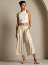 [Beige] SilkSilky  Women's Pants 007