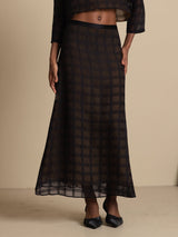 [Black] SilkSilky  Skirt 003