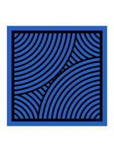 [Blue Arcs] SilkSilky  Scarf 001