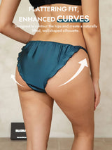 [Teal] SilkSilky  Panty 006