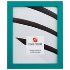 Craig Frames Confetti, Modern Teal Blue Picture Frame, 20 x 24 Inch