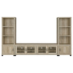 Coaster Sachin 3-Piece Entertainment Center, Antique Pine