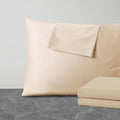 4 Pack Pillow Protector Standard Size 100% Egyptian Cotton Pillow Covers, 400 Thread Count Sateen Weave Cooling Pillow Cases wit
