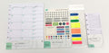 Talia Discbound Notebook Refills (Monthly Undated Org Kit, Midsize (7.5In X 9.75In))