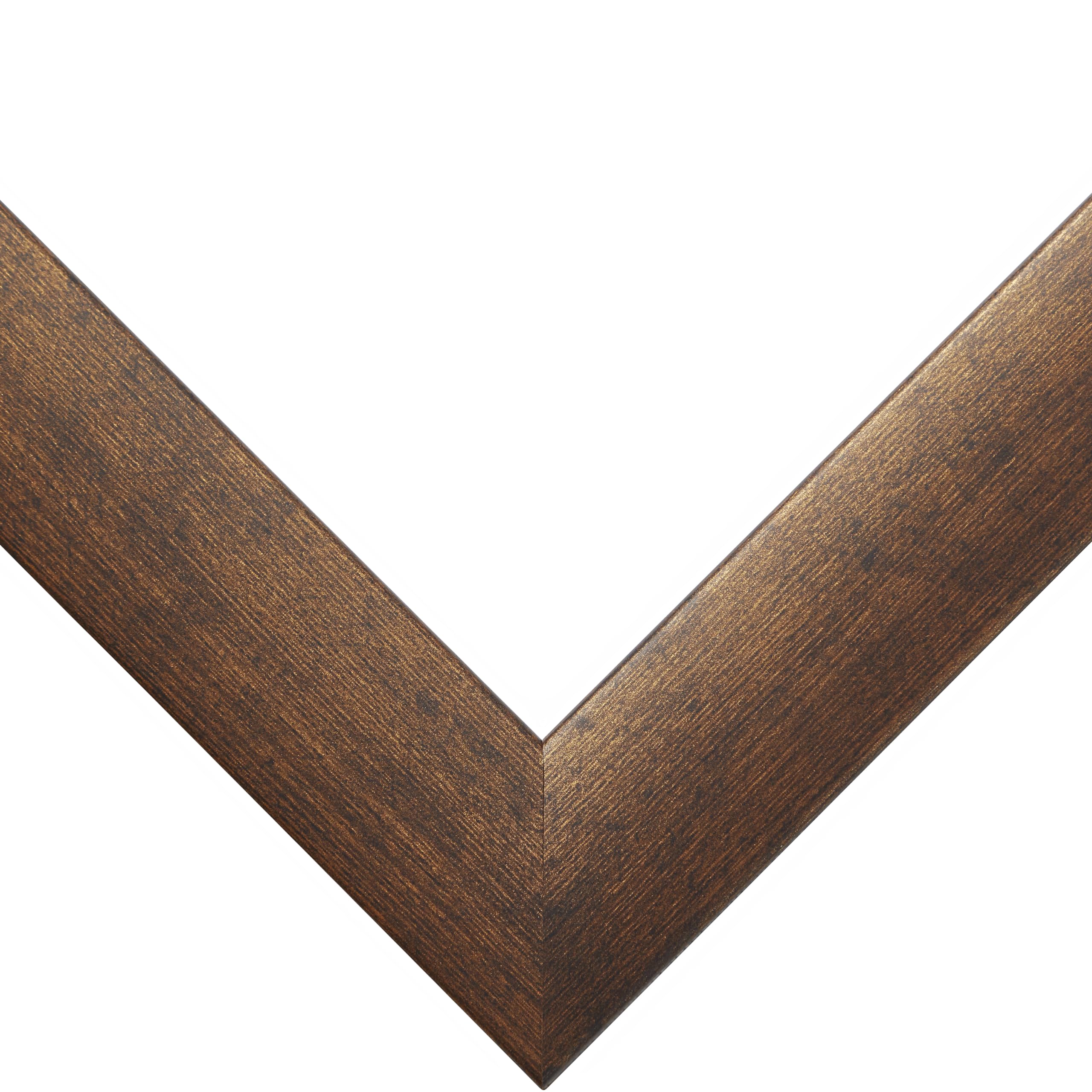 Craig Frames Contemporary, 10X10 Picture Frame, Rustic Copper