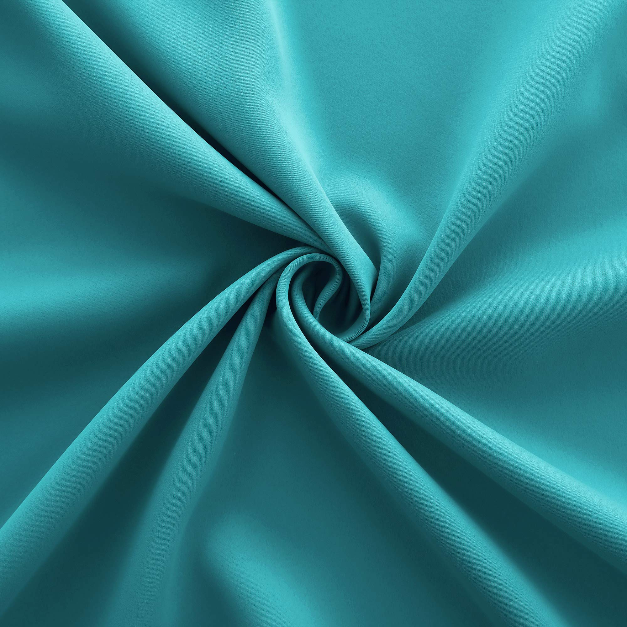 Koufall Teal Curtains 36 Inch Length For Small Bathroom Window 2 Panels Rod Pocket Cafe Thermal Insulated Darkening Blackout Window Treatments Tier For Bedroom Kitchen 34 Wide By 36 Inches Long