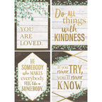 Teacher Created Resources Eucalyptus Posters, 13-3/8'' x 19'', Set of 4