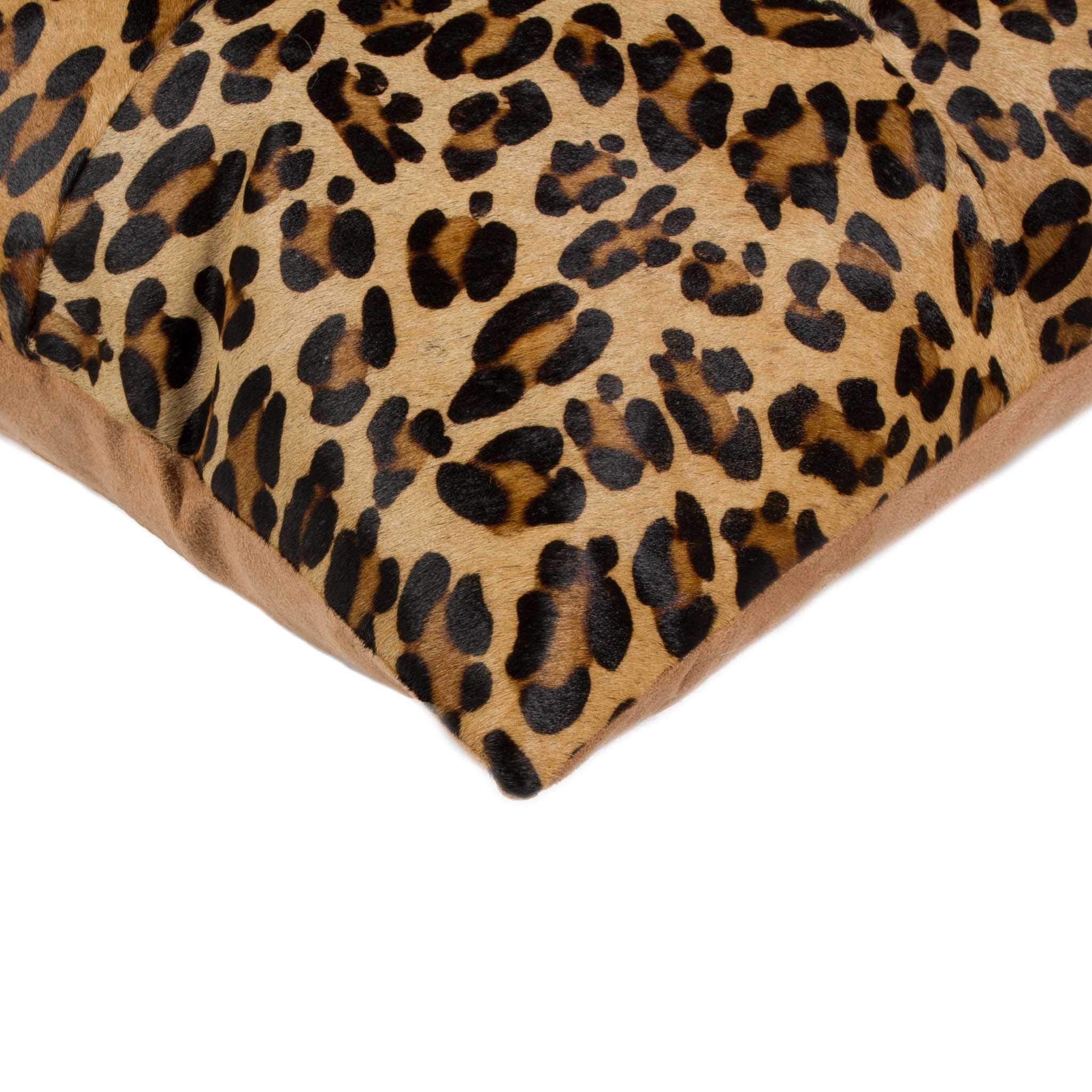 HomeRoots Decor 18-inch x 18-inch x 5-inch Leopard Quattro - Pillow
