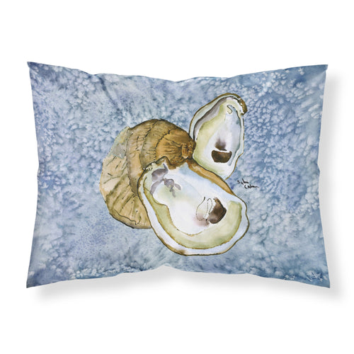 'Caroline'S Treasures 8152Pillowcase Oyster Moisture Wicking Fabric Standard Pillowcase, Large, Multicolor'