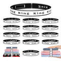 16Pcs Bed Sheet Organizer Bands Sheets Labels For Elastic Bedding Linen Closet Storage Foldable Sheet Set Organizer Sheet Keeper
