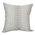 Blazing Needles Square Polyester Jacquard Throw Pillows, 17", Torero Dune 2 Count