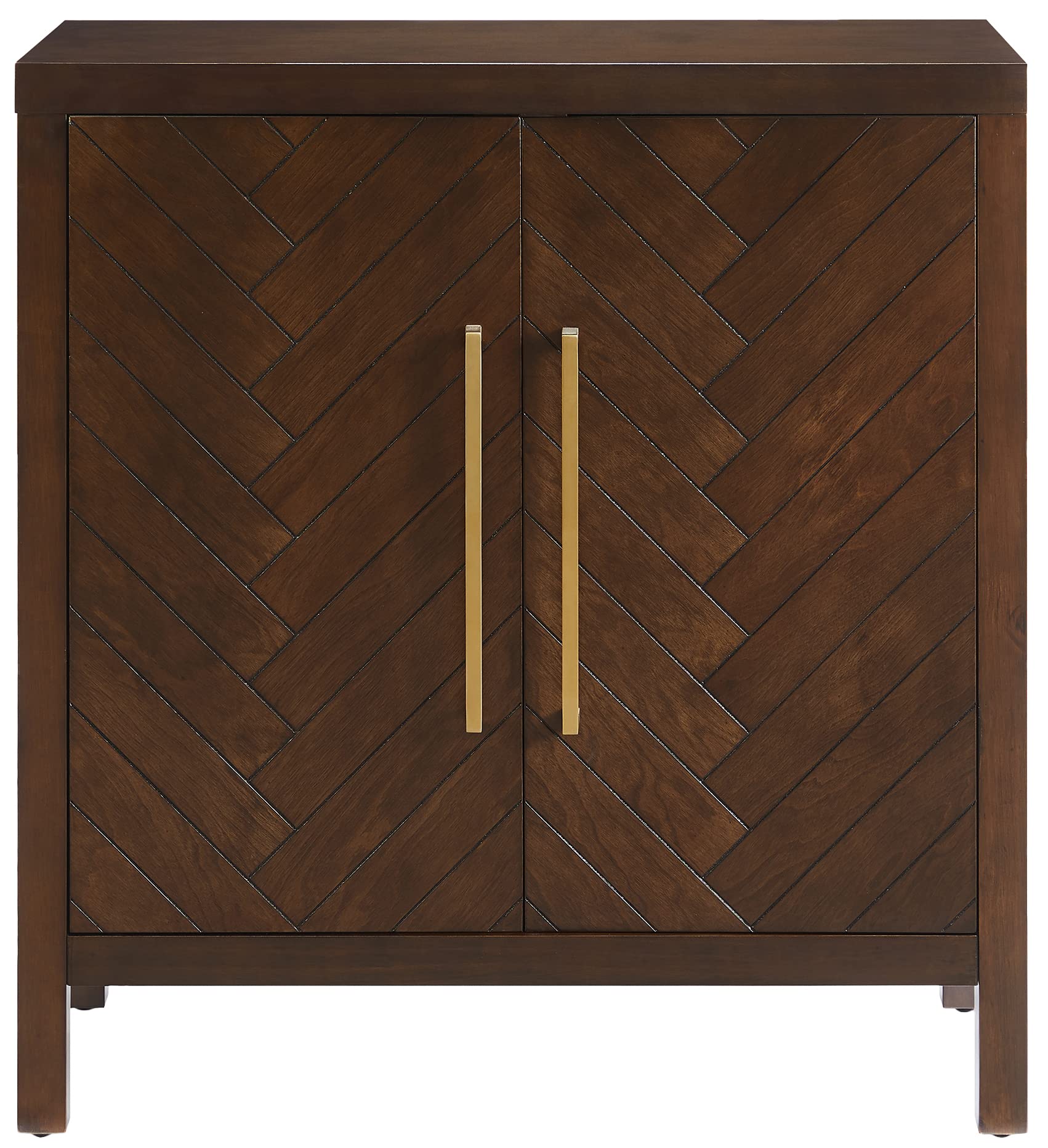 Crosley Furniture Darcy Darcy Accent Storage Cabinet, Bar, Buffet for Kitchen, Living Room, or Entryway, Dark Brown
