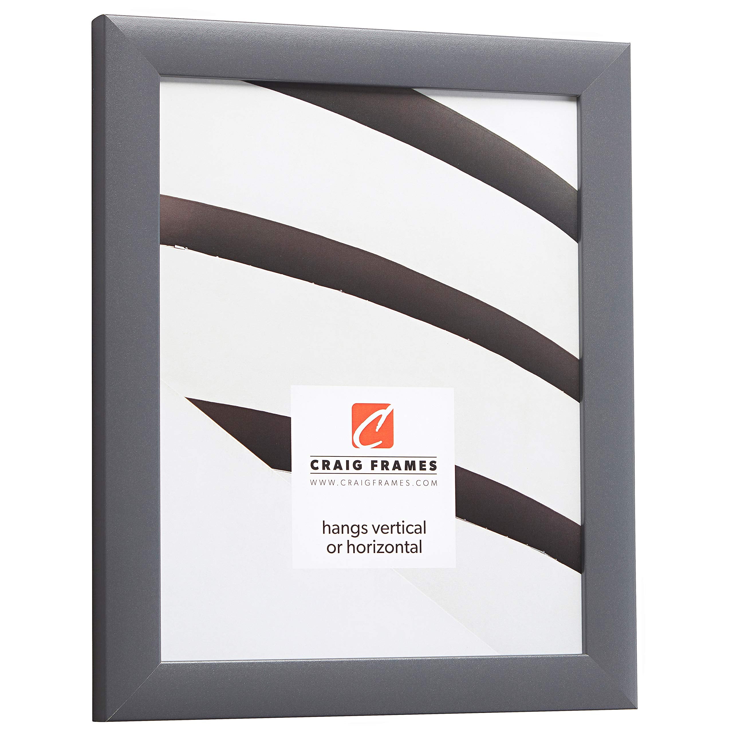 Craig Frames Contemporary Picture Frame, 10 X 12 Inch, Grey