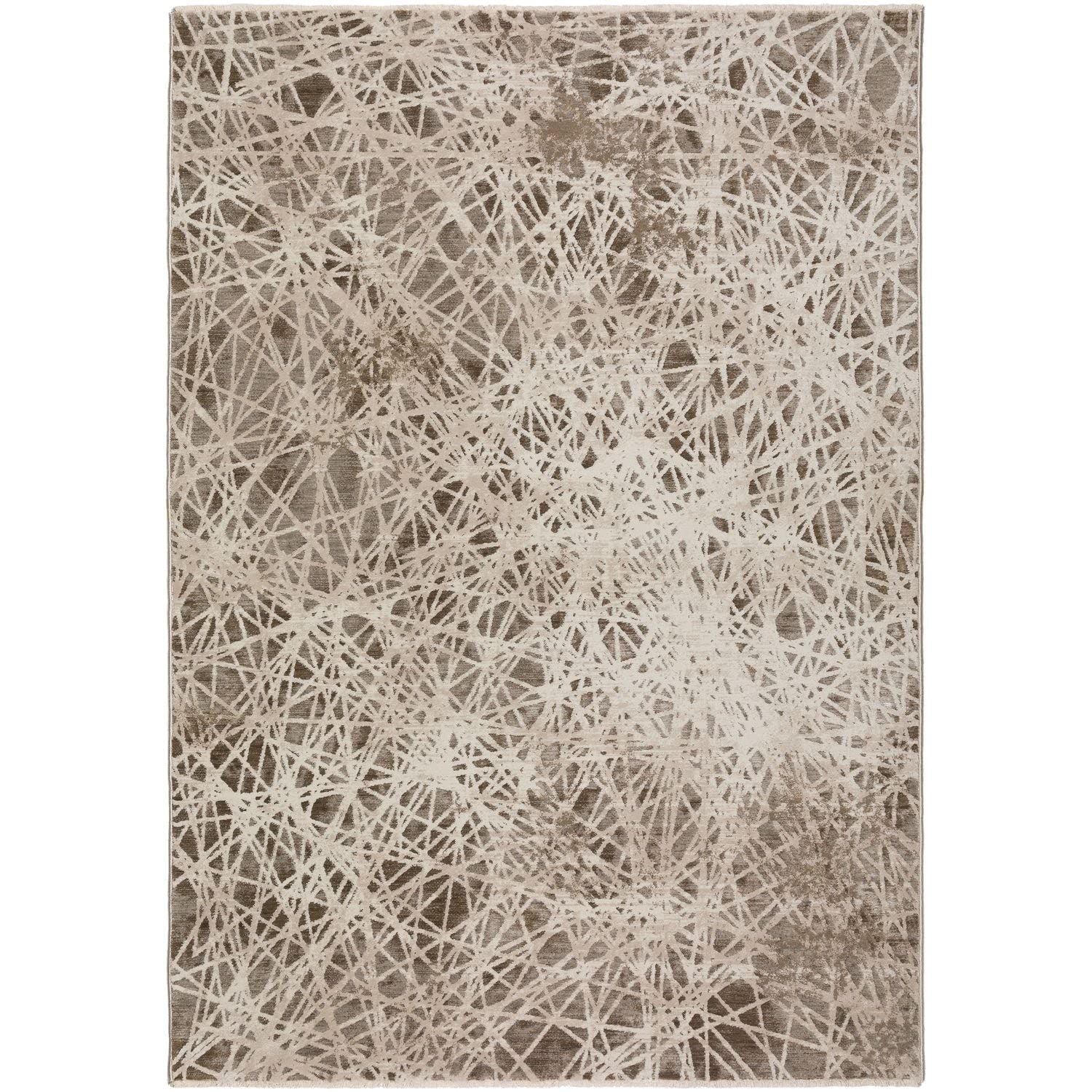 Denizi Dz4 Taupe Transitional Rug Rectangle 5' 3" X 7 ' 8"