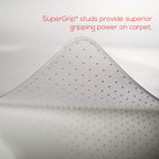 Lorell, Llr69159, Wide Lip Low-Pile Chairmat, 1 Each, Clear