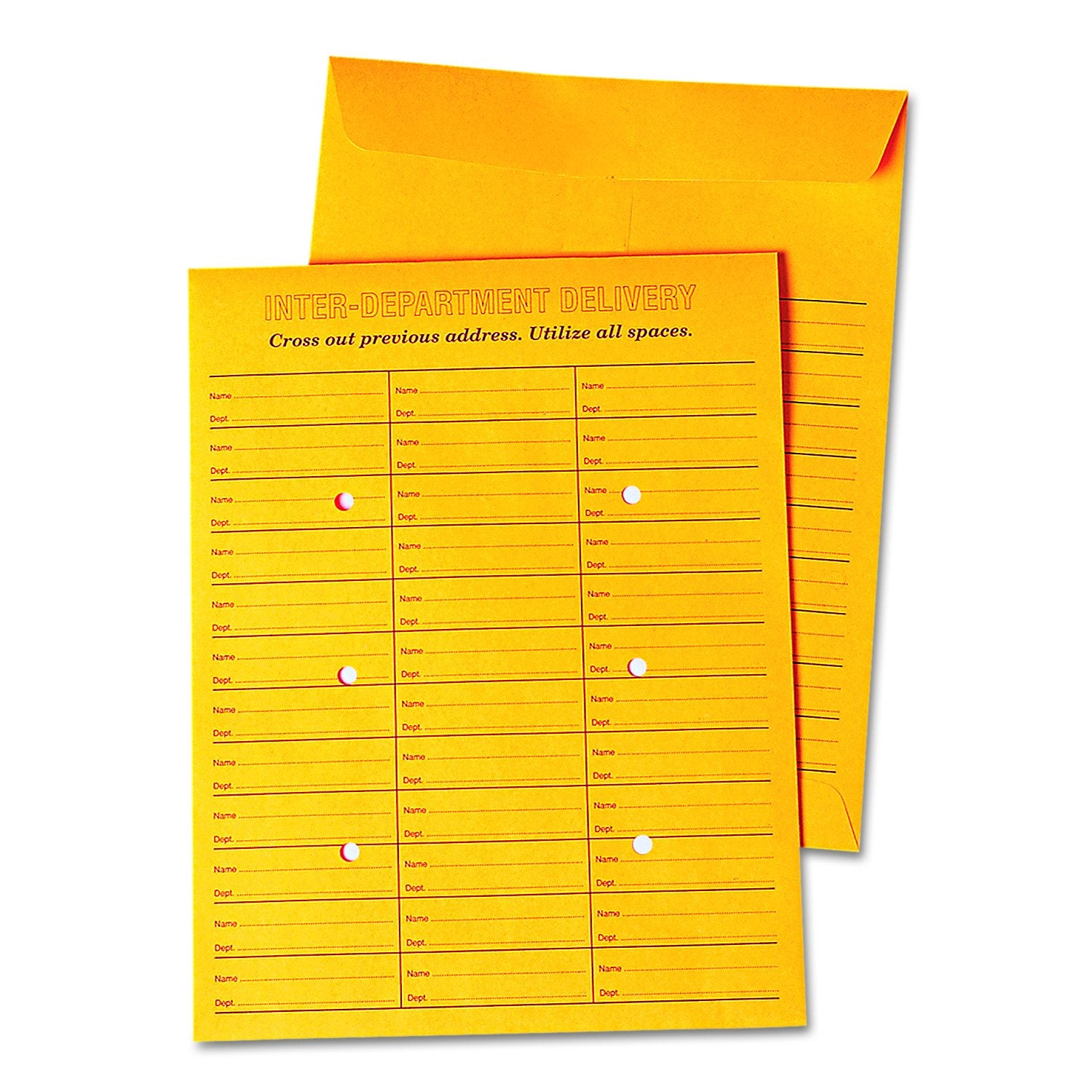 Universal 63570 Interoffice Press & Seal Envelope, 10 X 13, Brown (Box Of 100)