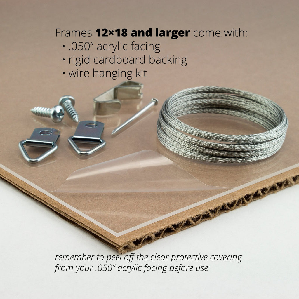 Craig Frames Confetti, Modern Olive Green Picture Frame, 20 X 27 Inch