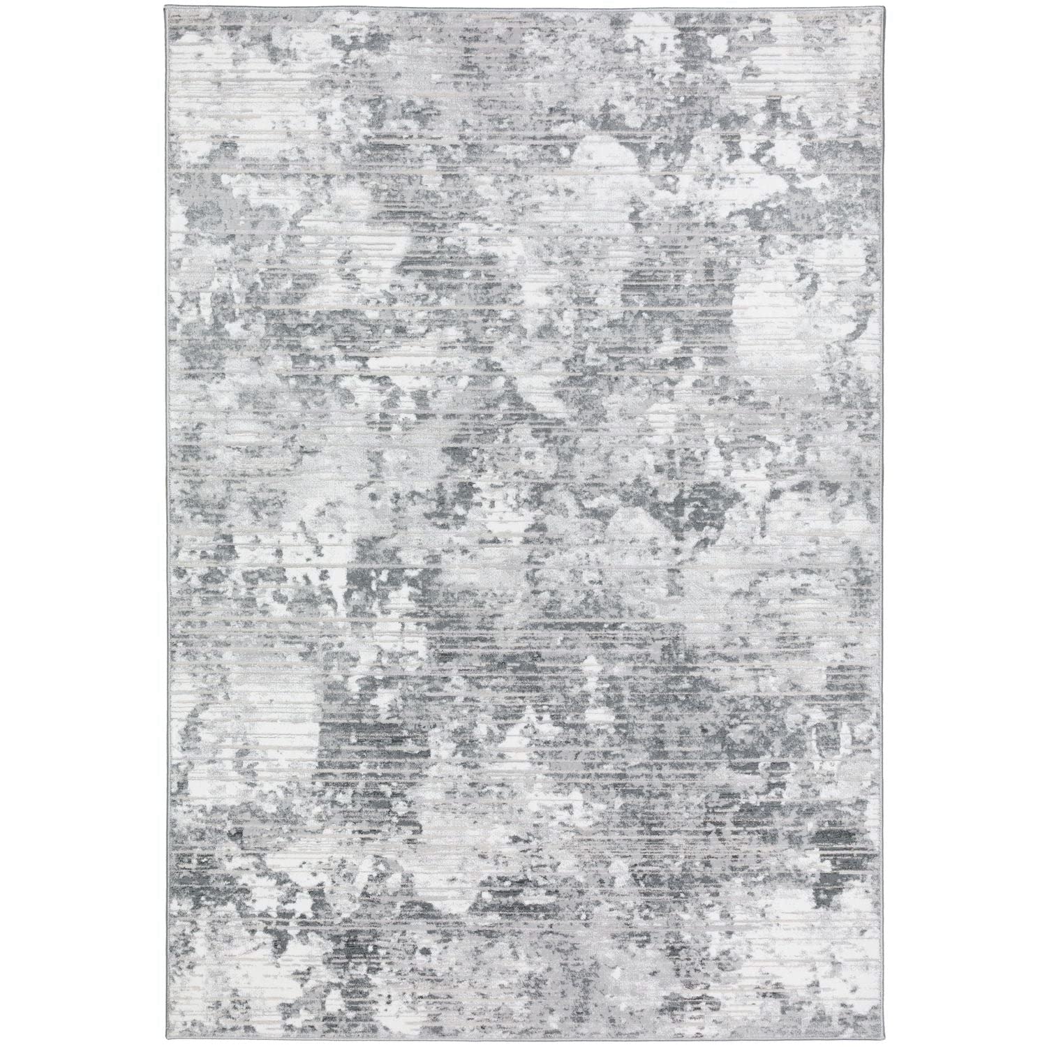 Rhodes Rr4 Gray Transitional Rug Rectangle 9' X 13'