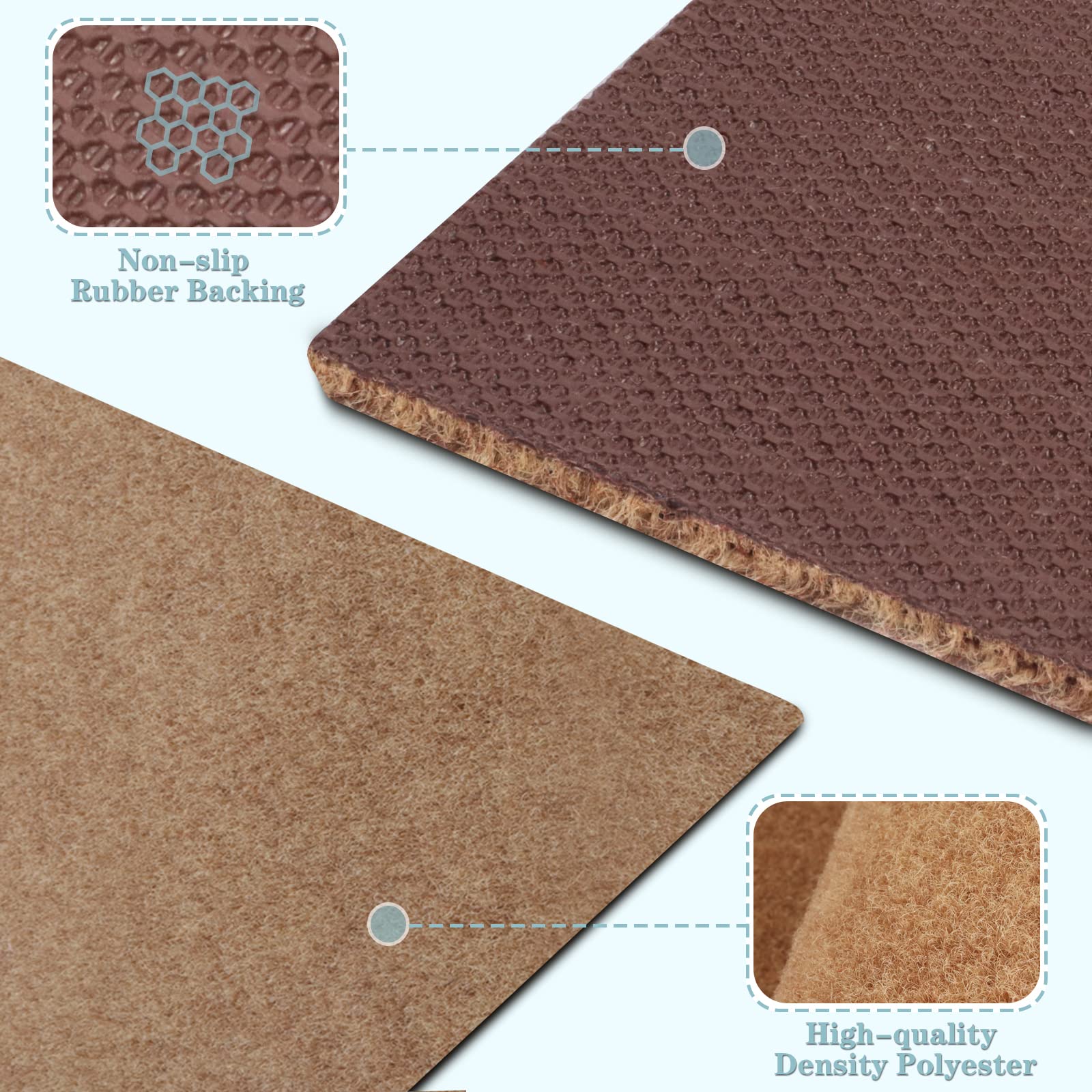 Runner Rug 3Ft X 78Ft, Ayoha 2'-82' Utility Carpet Runner For Entryway Hallway Aisles Balcony Garages, Area Rugs With Non-Slip R