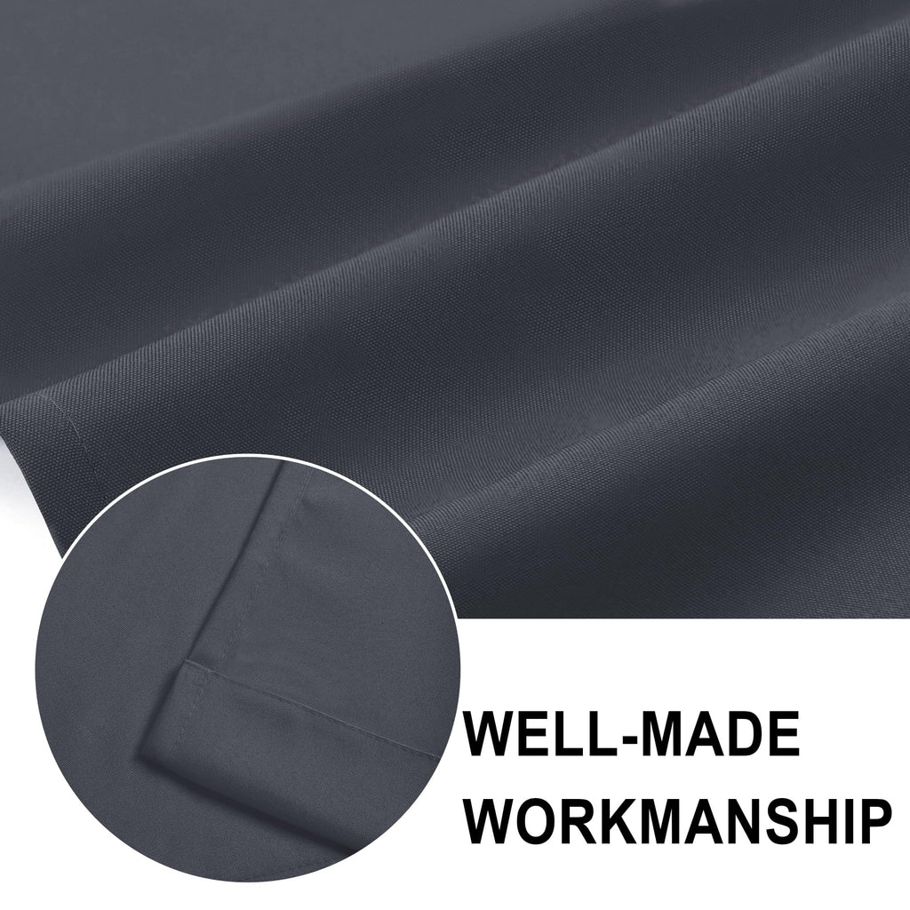 Dwcn Kitchen Curtains Valance For Windows, Bathroom/Basement Curtains For Windows, 18 Inch Short Curtains For Small Window - 1 P