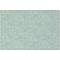 Seabreeze Sz11 Green Coastal Rug Rectangle 3' X 5'