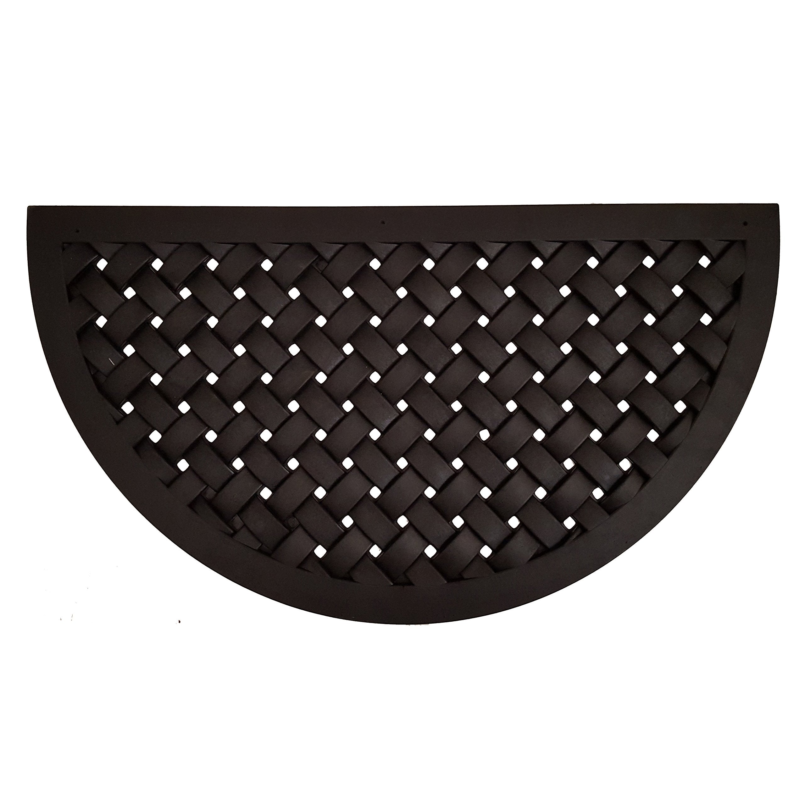 Calloway Mills 900072036Hc Hampton Weave Rubber Doormat, 20' X 36'