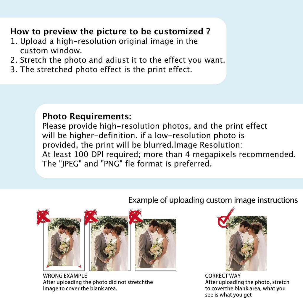 Personalized Custom Canvas Prints (Framed Canvas, 12'' X 20'') - Custom Canvas Print With Your Photo - Perfect For Home Decor, G