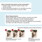 Personalized Custom Canvas Prints (Framed Canvas, 12'' X 20'') - Custom Canvas Print With Your Photo - Perfect For Home Decor, G