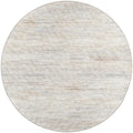 Ciara Cr1 Ivory Transitional Rug Round 8' X 8'