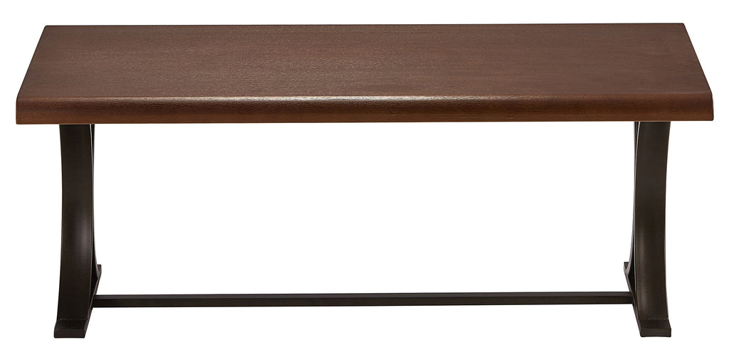 International Caravan Rectangular Coffee Table In Canyon Oak Finish