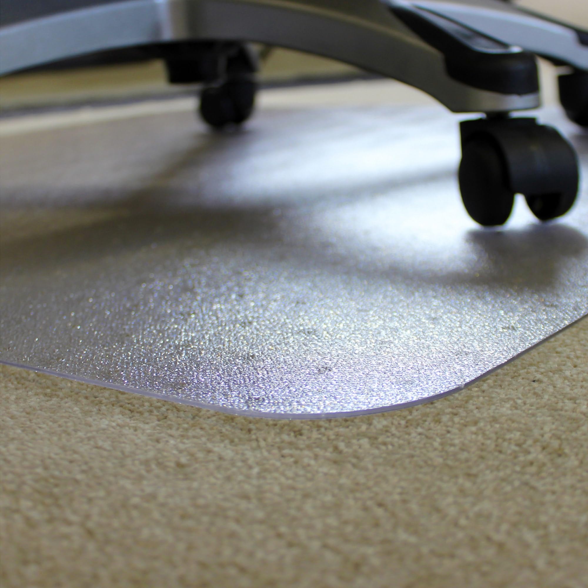 Floortex® Ecotex® BioPlus Eco Friendly Carbon Neutral Polycarbonate Chair Mat for Carpet - 45" x 53"