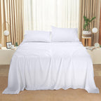 Utopia Bedding Queen Bed Sheets Set - 4 Piece Bedding - Brushed Microfiber - Shrinkage And Fade Resistant - Easy Care (Queen, Wh