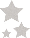SILVER GLITZ STARS ACCENTS ASST SZ