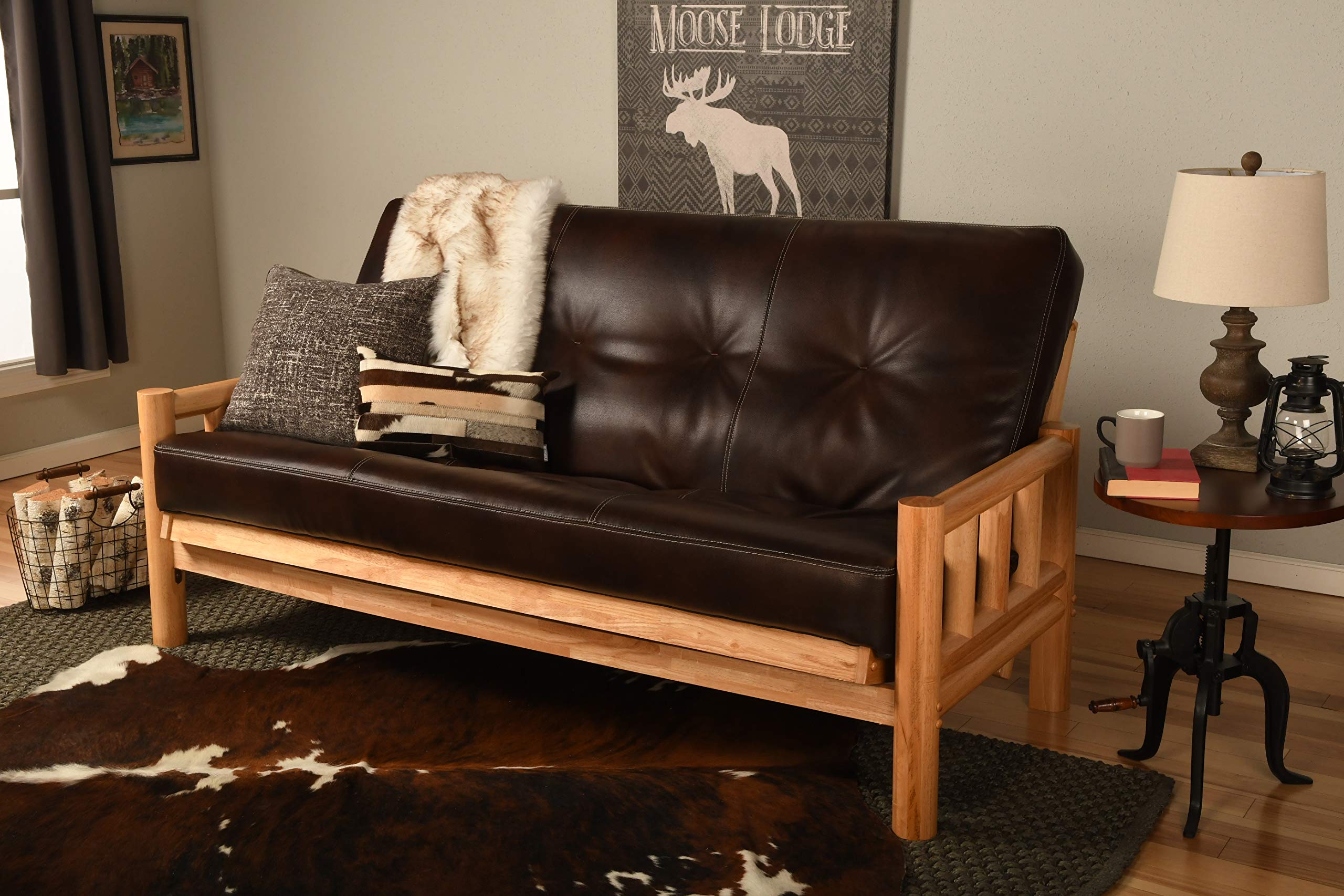 Kodiak Futons Lodge Futon, Oregon Trail Java