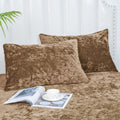 Phf True Velvet Pillowcases Standard Size, 2 Pack Soft Color Gradient Pillow Shams Covers With Envelope Closure, Luxury Cozy Dec