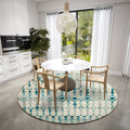 Dalyn Rugs Brisbane Br8 Aztec Trellis Linen 8' X 8'
