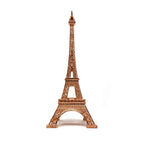 allgala Eiffel Tower Statue Decor Alloy Metal, and Size (07'', Rose Gold)