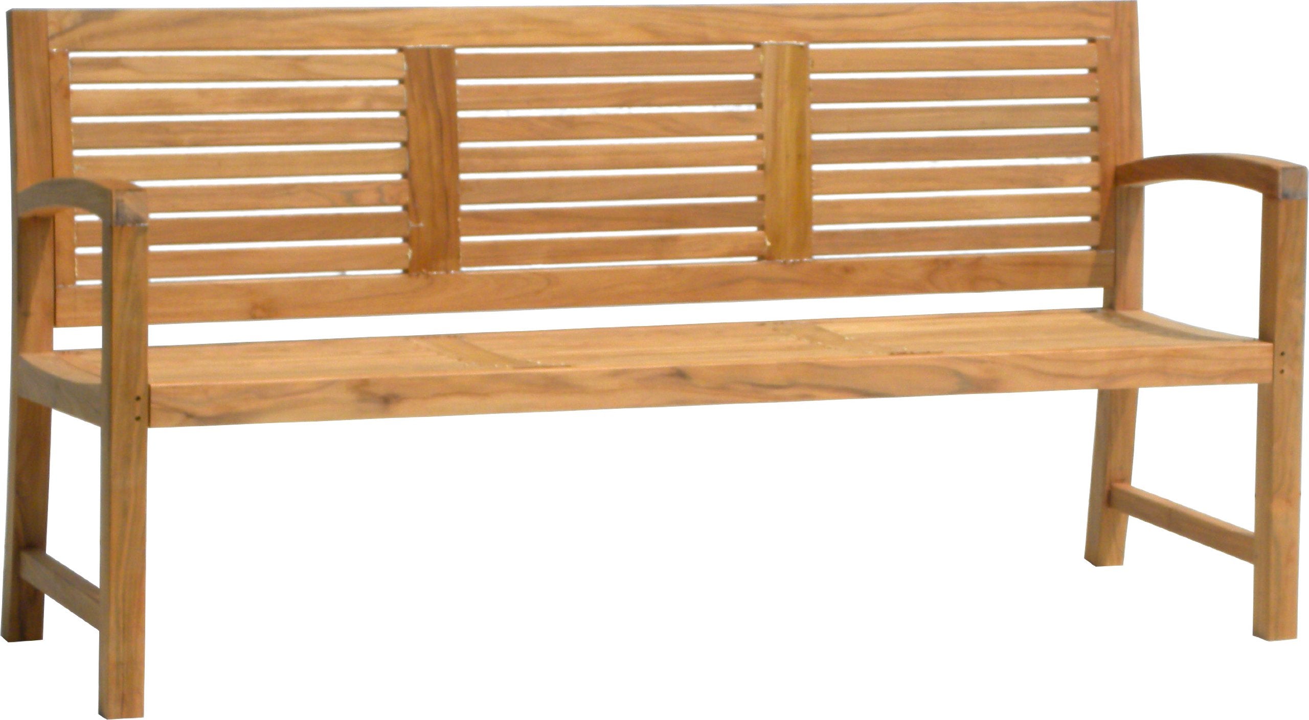 Aquateak 6' Aqua Horizon Solid Teak Outdoor Bench
