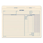 Tops Job Folder File Jackets, 11.75 X 9.5 Inches, Manila, 20-Pack (3440)