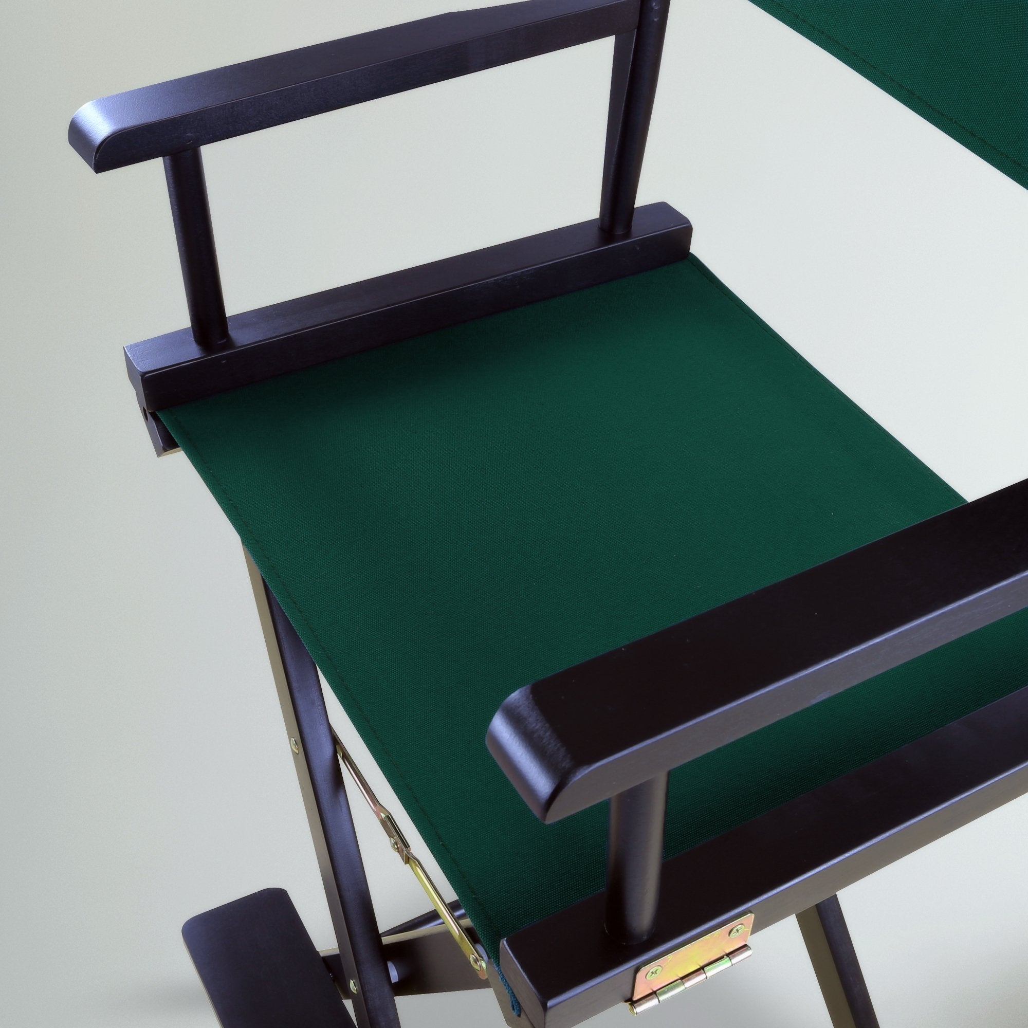 Casual Home 30" Director'S Chair Black Frame-With Hunter Green Canvas, Bar Height
