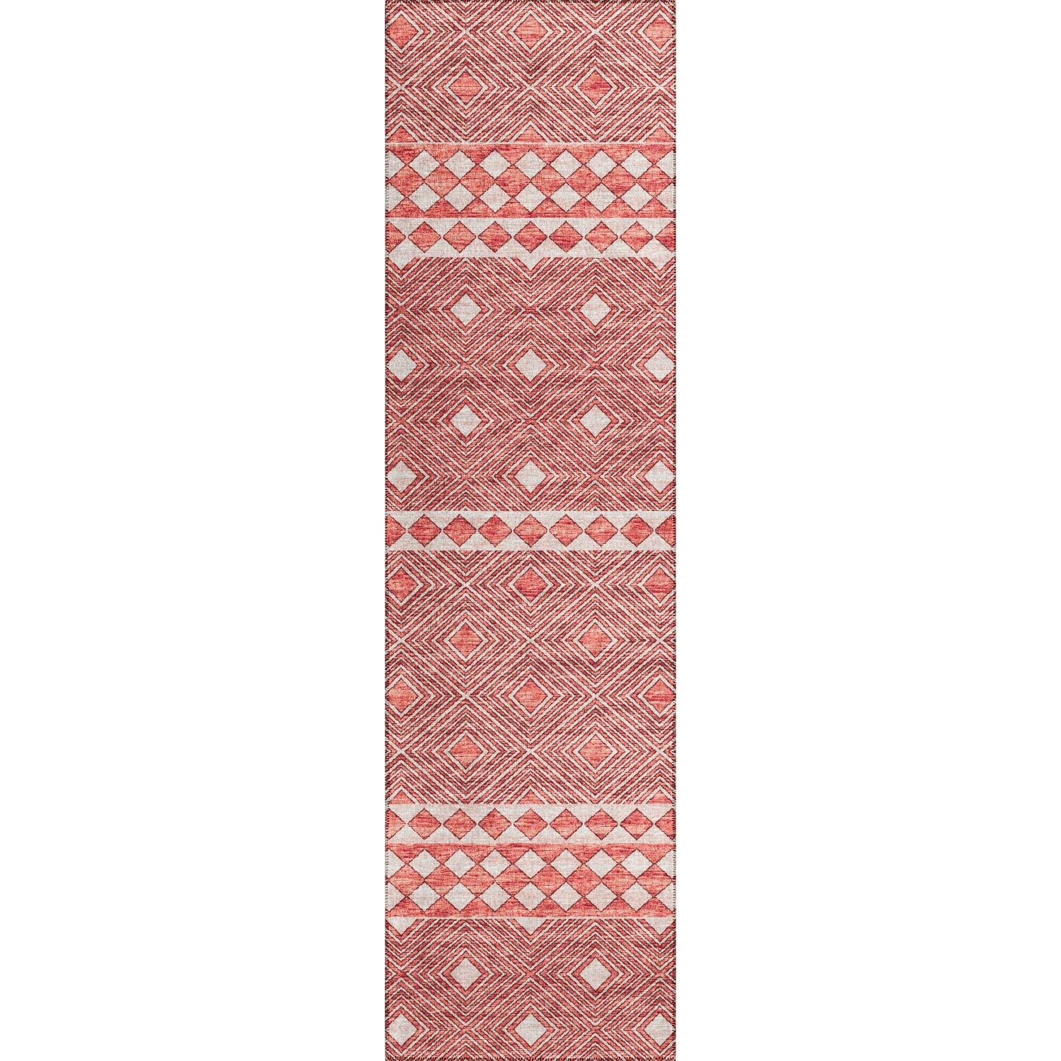 Sedona Sn1 Red Transitional Rug Runner 2' 3" X 10'