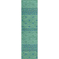 Sedona Sn1 Green Transitional Rug Runner 2' 3" X 7 ' 6"