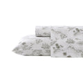 Tommy Bahama - King Sheets, Cotton Percale Bedding Set, Crisp & Cool, Stylish Bedding Set (Vintage Map Brown, King)