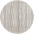 Amador Aa1 Ivory Transitional Rug Round 6' X 6'
