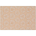 Seabreeze Sz10 Orange Coastal Rug Rectangle 10' X 14'