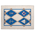 Harbor Ha6 Ivory Coastal Rug Rectangle 10' X 14'